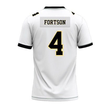 PLU - NCAA Football : Kellen Fortson - White Premium Football Jersey-1
