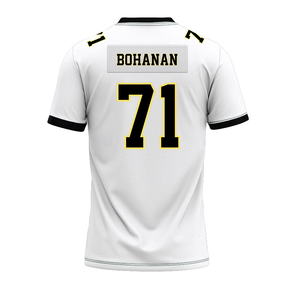 PLU - NCAA Football : Ryan Bohanan - White Premium Football Jersey-1