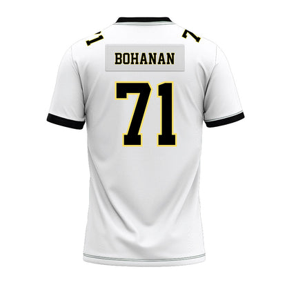 PLU - NCAA Football : Ryan Bohanan - White Premium Football Jersey-1