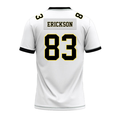 PLU - NCAA Football : Jack Erickson - White Premium Football Jersey