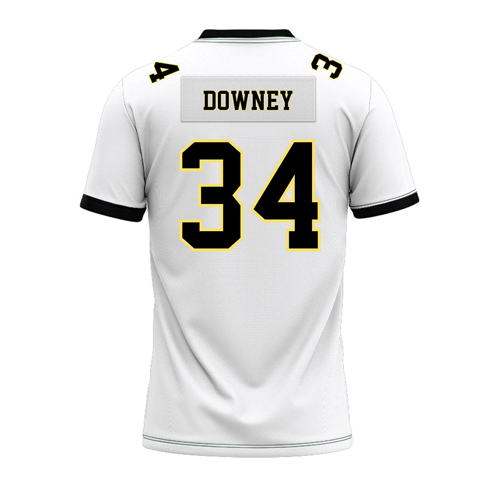 PLU - NCAA Football : Landen Downey - White Premium Football Jersey-1
