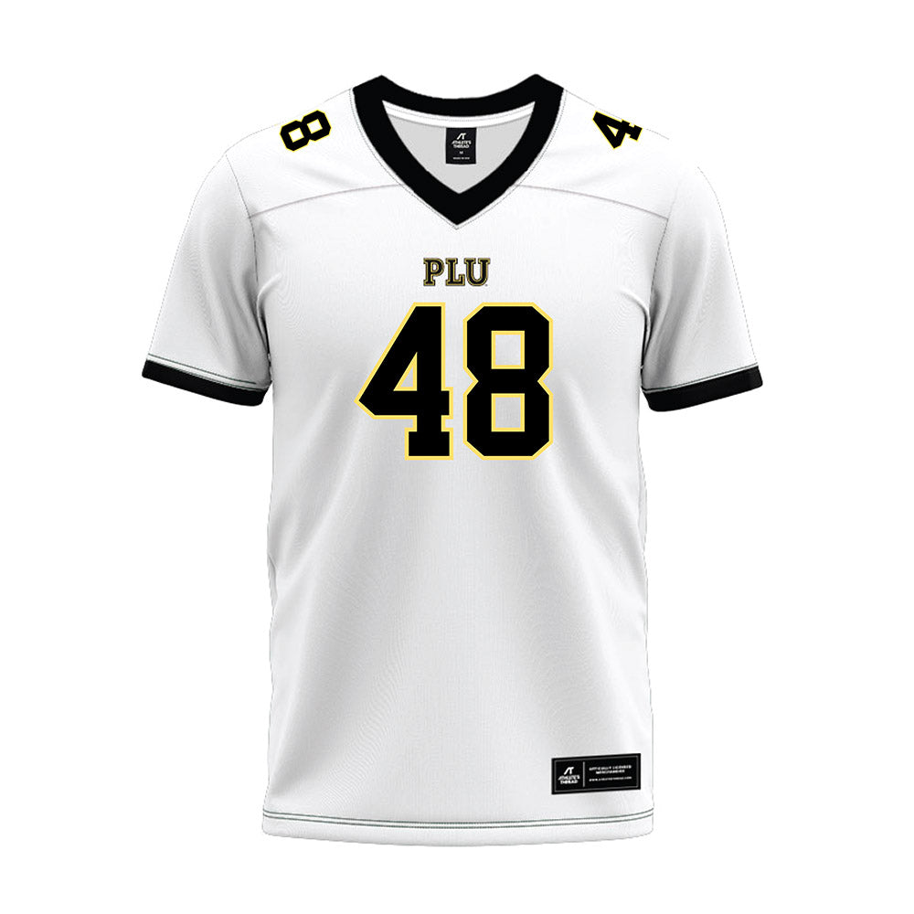 PLU - NCAA Football : Andre Titus - White Premium Football Jersey-0