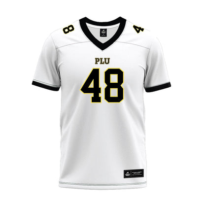 PLU - NCAA Football : Andre Titus - White Premium Football Jersey-0