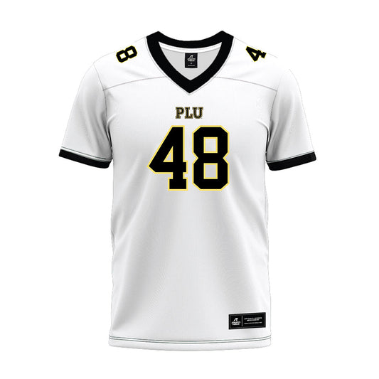 PLU - NCAA Football : Andre Titus - White Premium Football Jersey-0