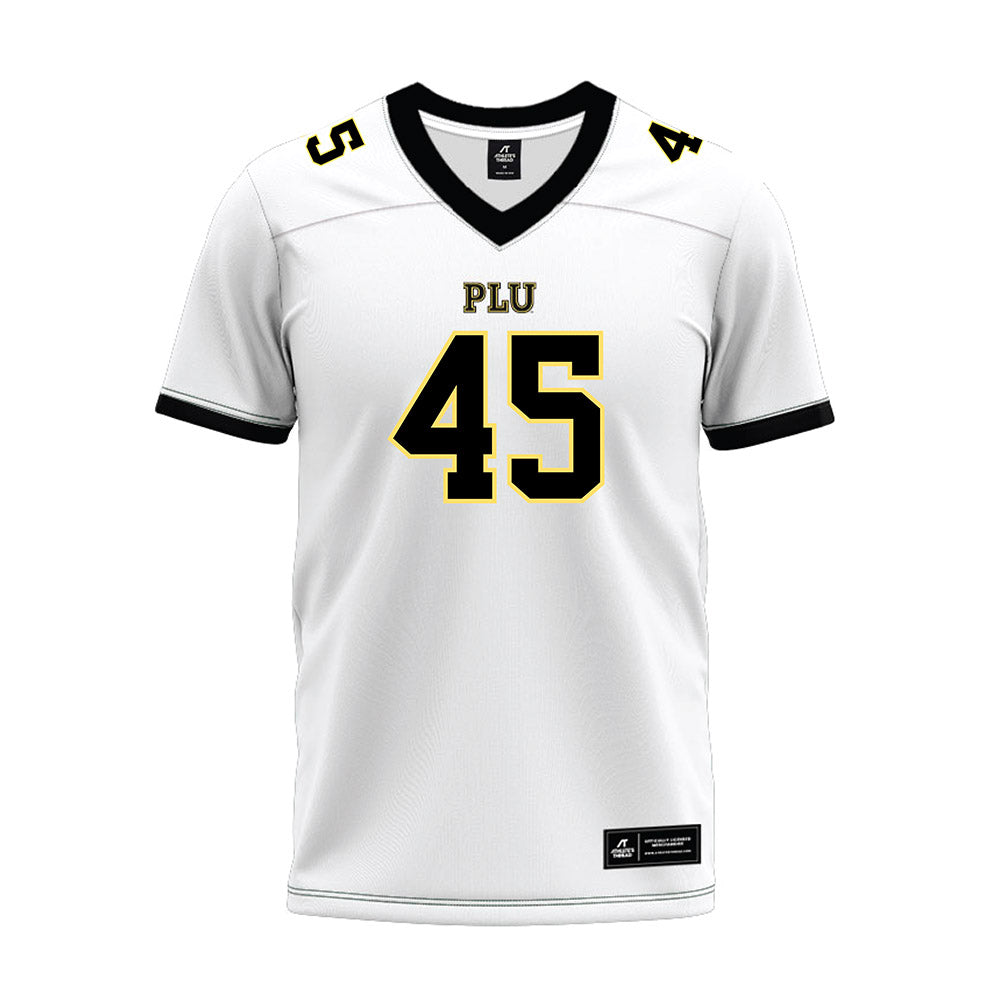 PLU - NCAA Football : Alex Ritter - White Premium Football Jersey