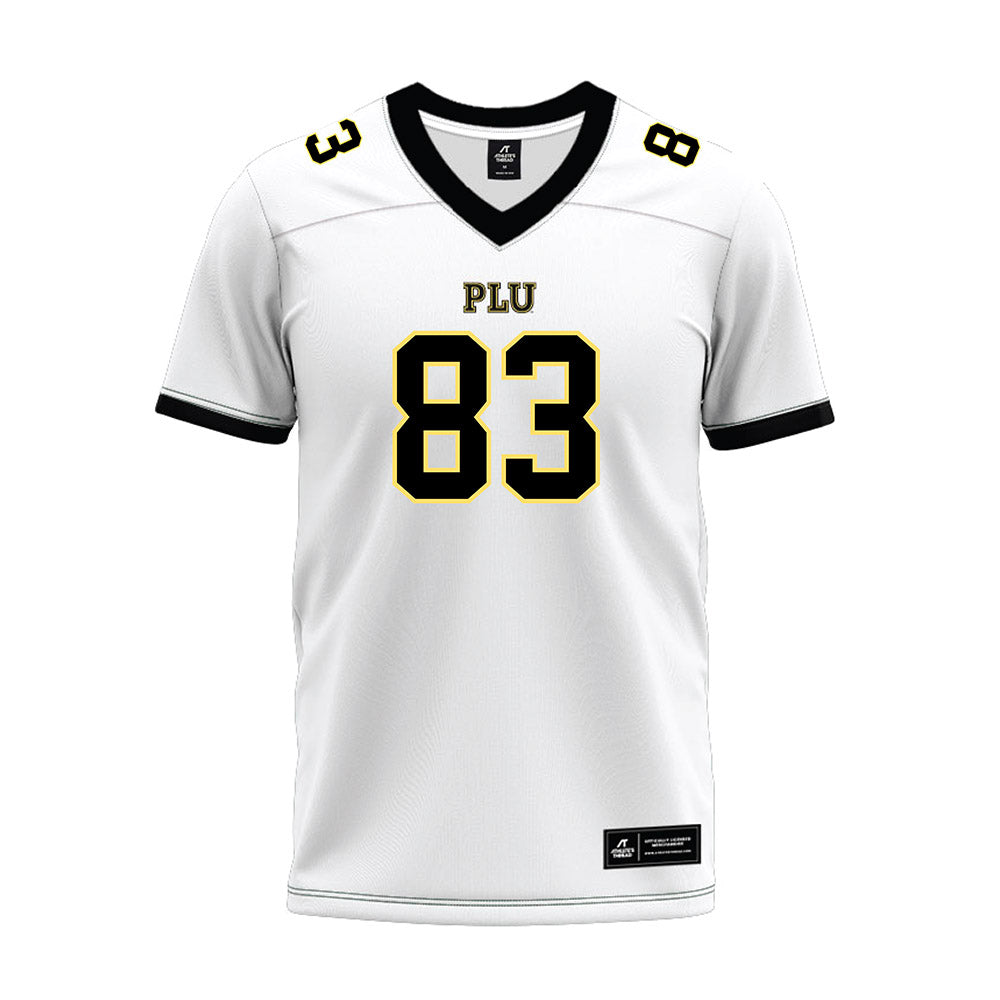 PLU - NCAA Football : Jack Erickson - White Premium Football Jersey