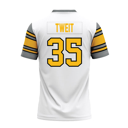 Idaho - NCAA Football : Nathan Tweit - White Premium Football Jersey-1