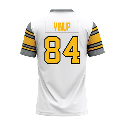 Idaho - NCAA Football : Joseph Vinup - White Premium Football Jersey-1