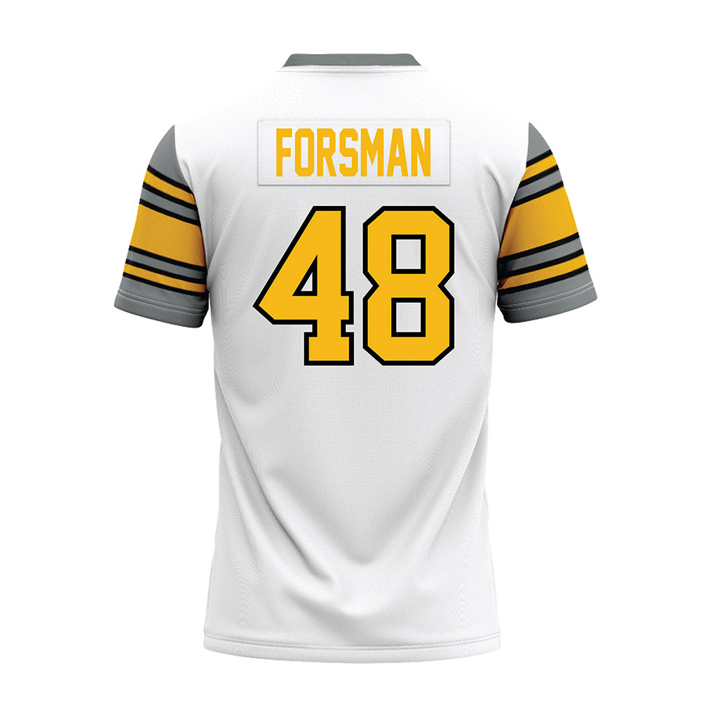 Idaho - NCAA Football : Owen Forsman - White Premium Football Jersey-1