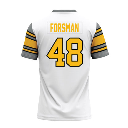 Idaho - NCAA Football : Owen Forsman - White Premium Football Jersey-1