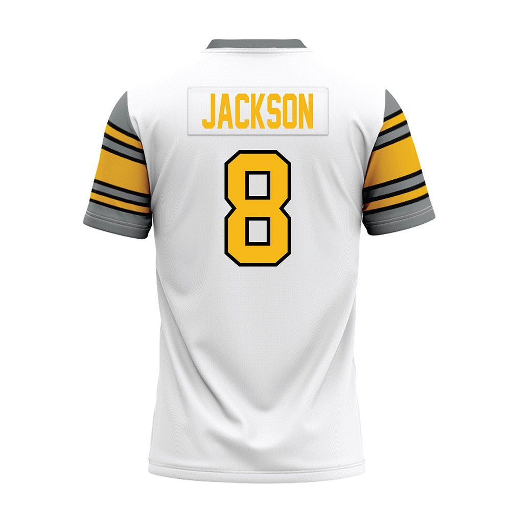 Idaho - NCAA Football : Tim Jackson - White Premium Football Jersey-1