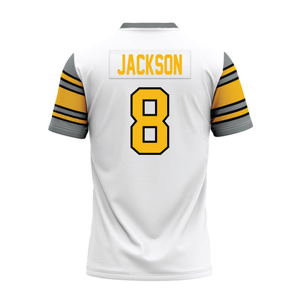 Idaho - NCAA Football : Tim Jackson - White Premium Football Jersey-1