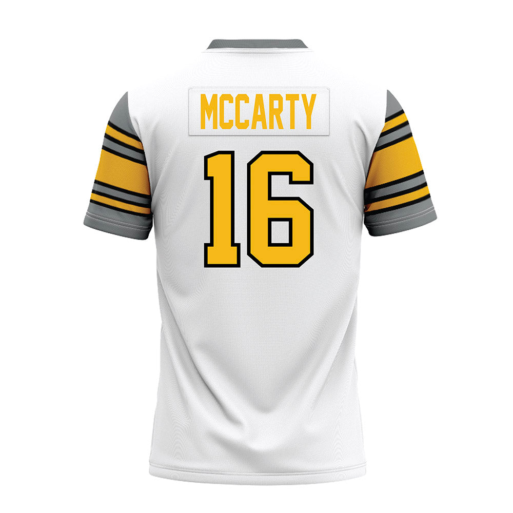 Idaho - NCAA Football : Blitz McCarty - White Premium Football Jersey-1