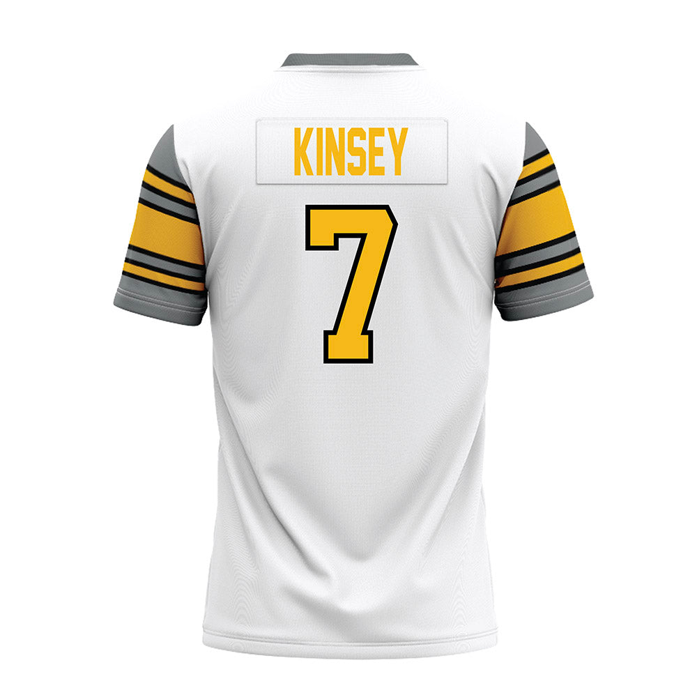 Idaho - NCAA Football : Aaron Kinsey - White Premium Football Jersey-1