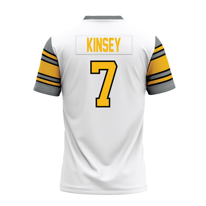 Idaho - NCAA Football : Aaron Kinsey - White Premium Football Jersey-1