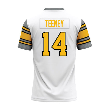 Idaho - NCAA Football : Sawyer Teeney - White Premium Football Jersey-1