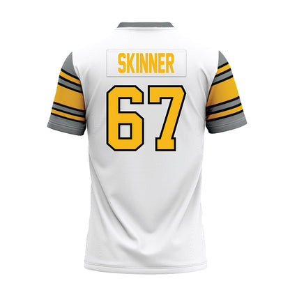 Idaho - NCAA Football : Tyler Skinner - White Premium Football Jersey