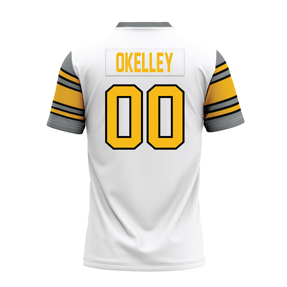 Idaho - NCAA Football : Nash Okelley - White Premium Football Jersey-1