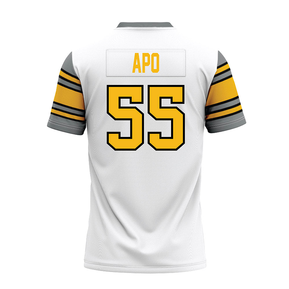 Idaho - NCAA Football : Maake Apo - White Premium Football Jersey-1