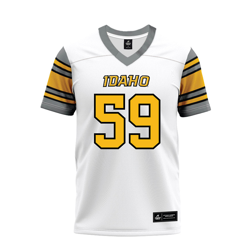 Idaho - NCAA Football : Jace Winchester - White Premium Football Jersey-0