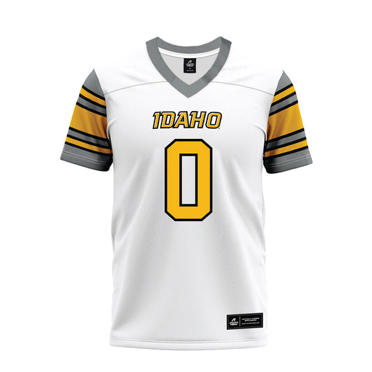 Idaho - NCAA Football : Marquawn McCraney - White Premium Football Jersey