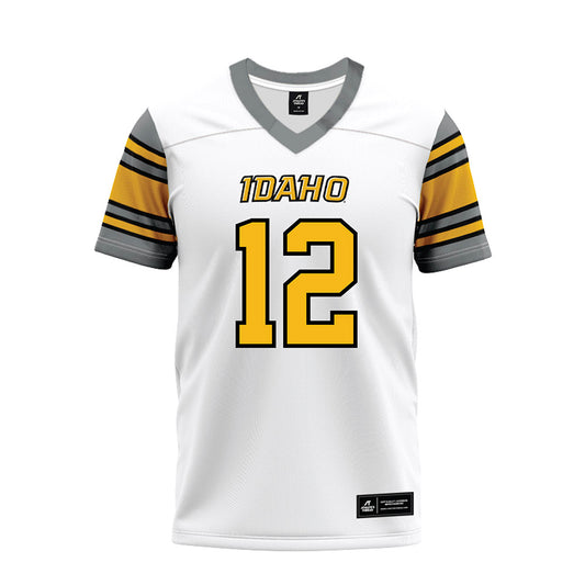 Idaho - NCAA Football : Kage Repenn - White Premium Football Jersey-0