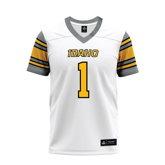 Idaho - NCAA Football : Demond Blanchard - White Premium Football Jersey-0