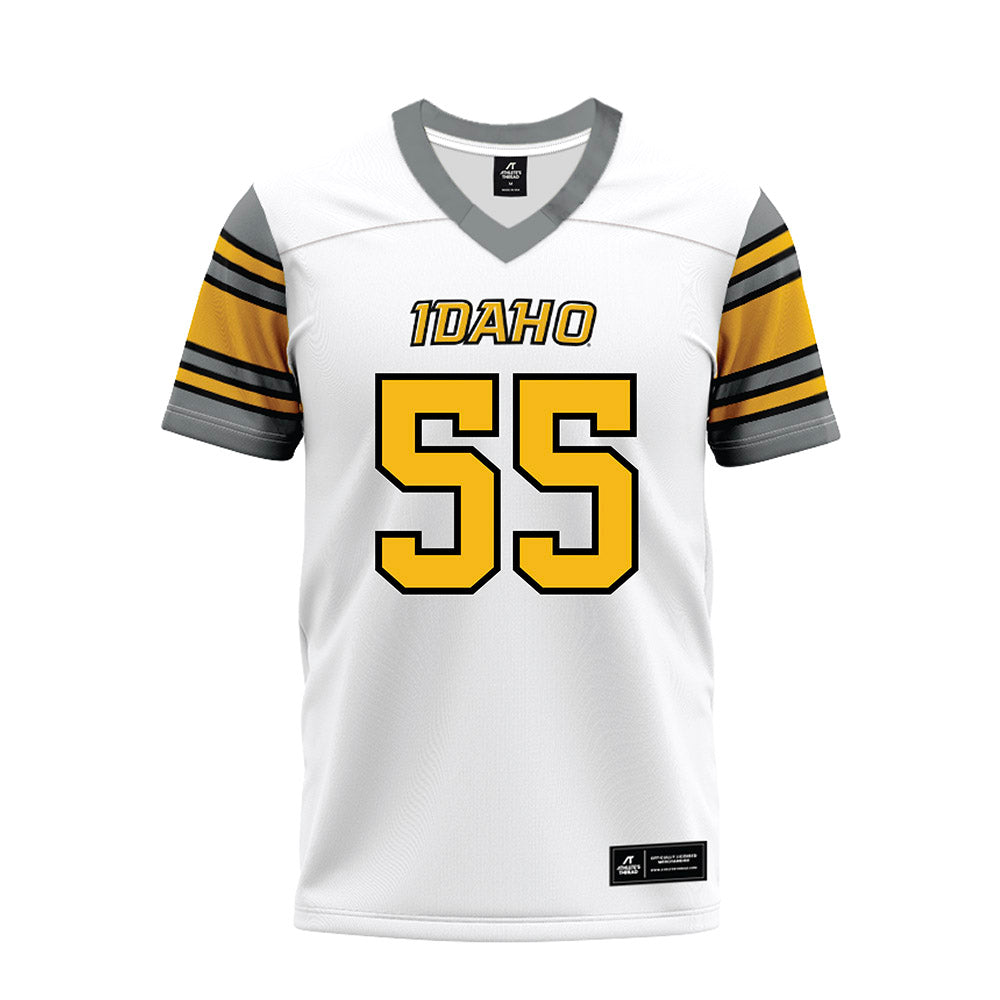 Idaho - NCAA Football : Maake Apo - White Premium Football Jersey-0