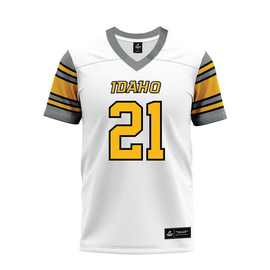 Idaho - NCAA Football : Aiden Nixon - White Premium Football Jersey