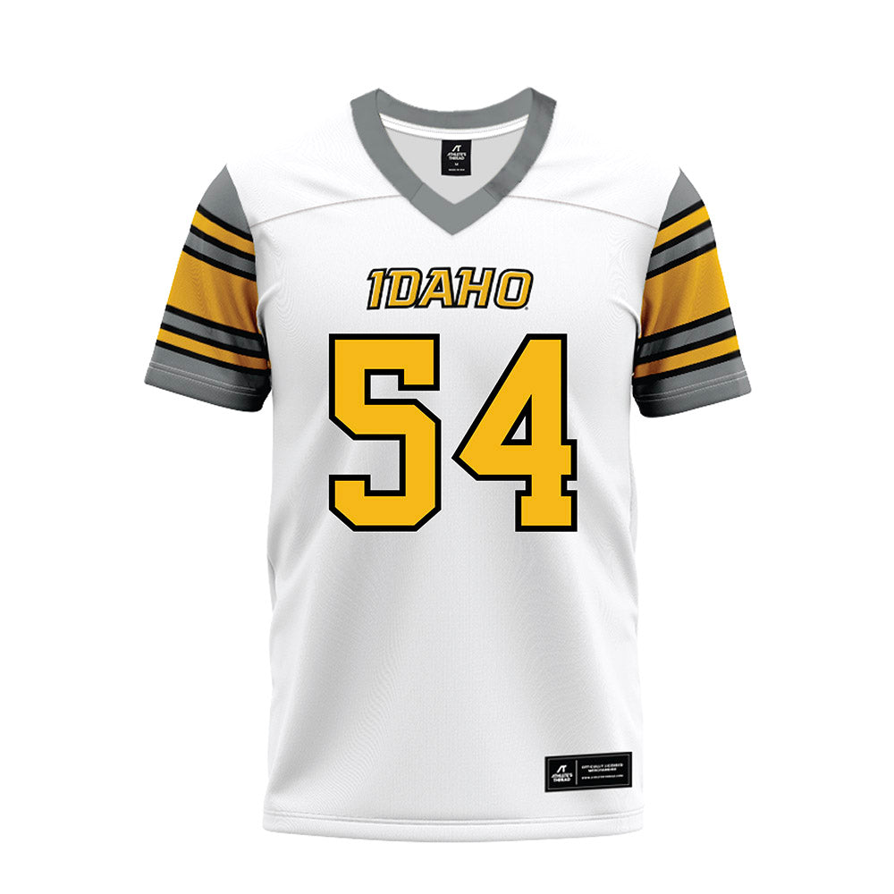 Idaho - NCAA Football : Titus Ringor - White Premium Football Jersey