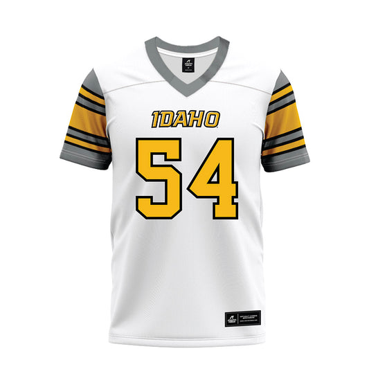 Idaho - NCAA Football : Titus Ringor - White Premium Football Jersey