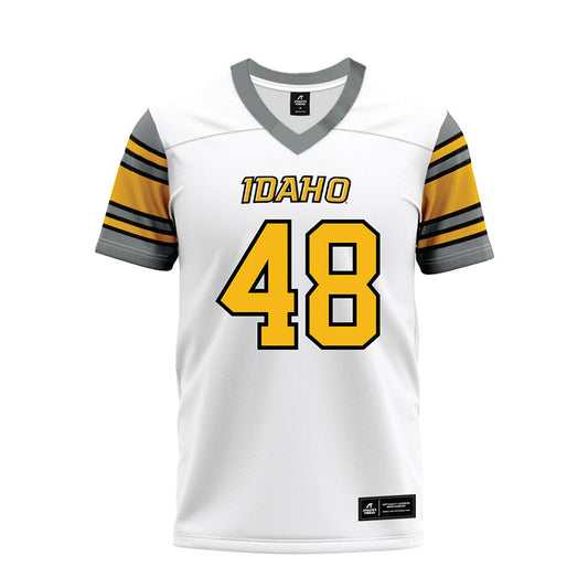 Idaho - NCAA Football : Owen Forsman - White Premium Football Jersey-0