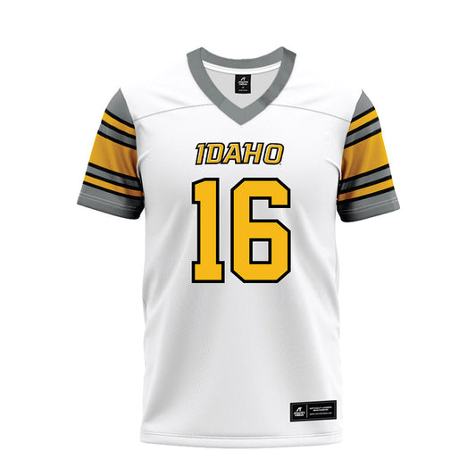 Idaho - NCAA Football : Blitz McCarty - White Premium Football Jersey-0
