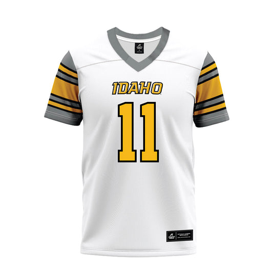 Idaho - NCAA Football : Khaled Rawls - White Premium Football Jersey-0