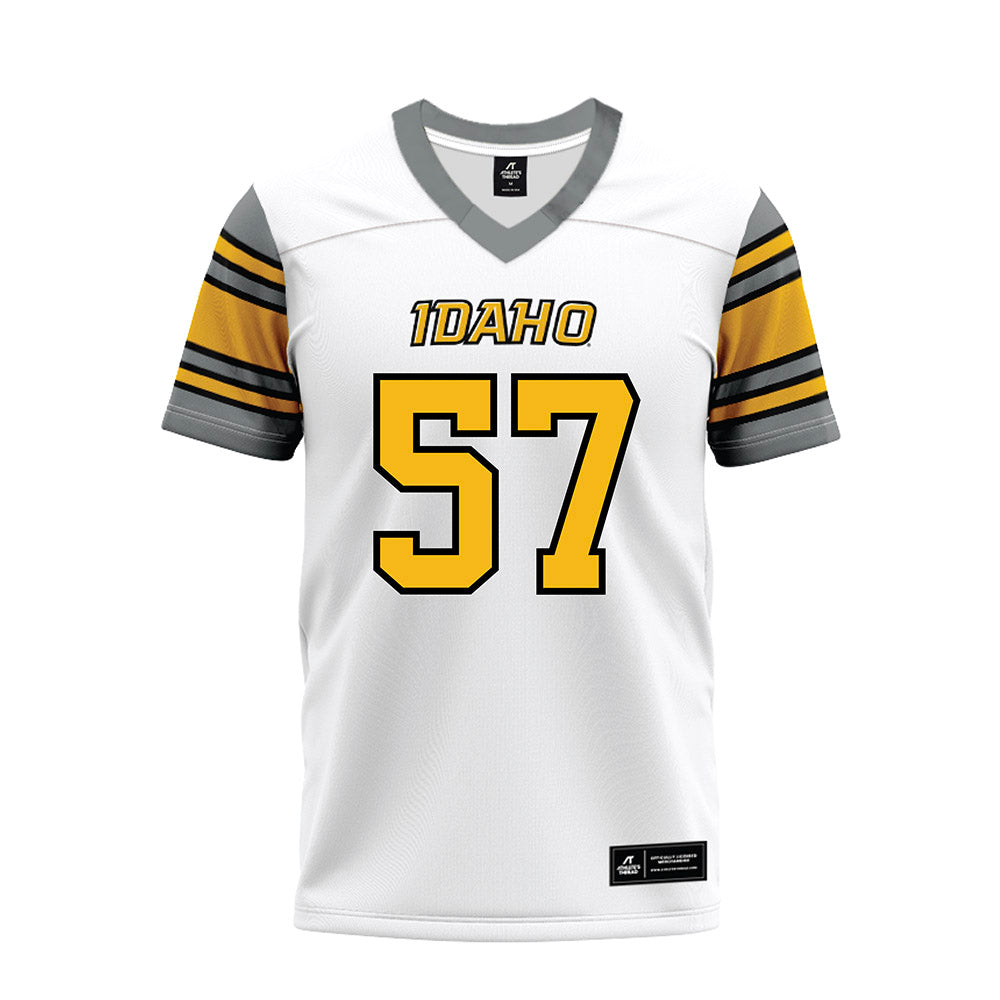 Idaho - NCAA Football : Jayden Fernandez - White Premium Football Jersey-0