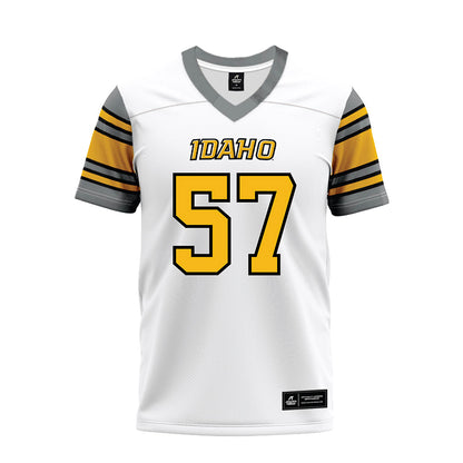 Idaho - NCAA Football : Jayden Fernandez - White Premium Football Jersey-0