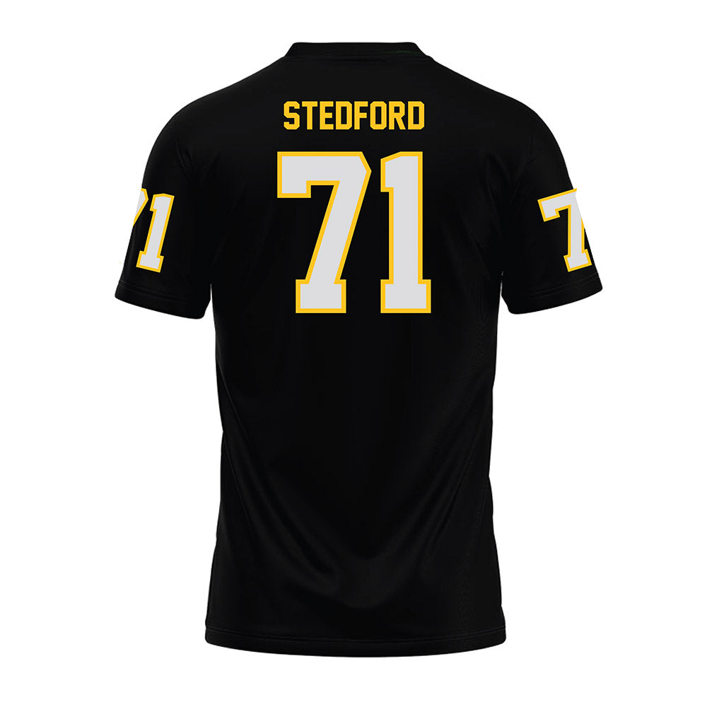 Idaho - NCAA Football : Howard Stedford - Black Premium Football Jersey-1