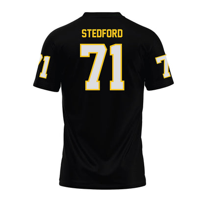 Idaho - NCAA Football : Howard Stedford - Black Premium Football Jersey-1