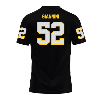 Idaho - NCAA Football : Jack Giannini - Black Premium Football Jersey-1