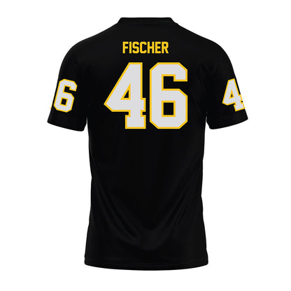 Idaho - NCAA Football : Dylan Fischer - Black Premium Football Jersey