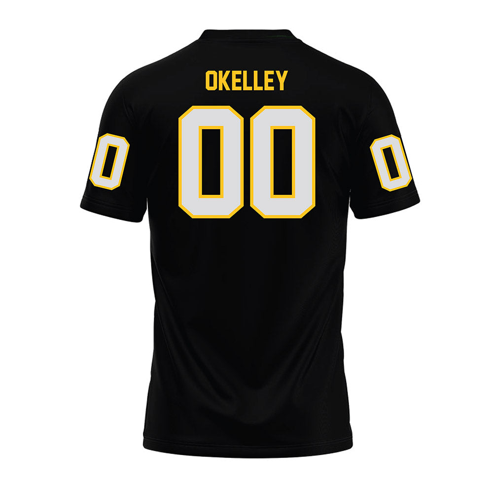 Idaho - NCAA Football : Nash Okelley - Black Premium Football Jersey-1