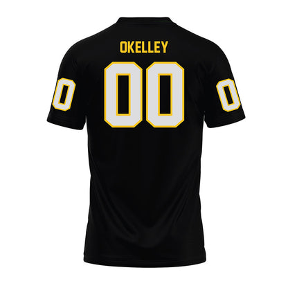 Idaho - NCAA Football : Nash Okelley - Black Premium Football Jersey-1