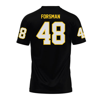 Idaho - NCAA Football : Owen Forsman - Black Premium Football Jersey-1