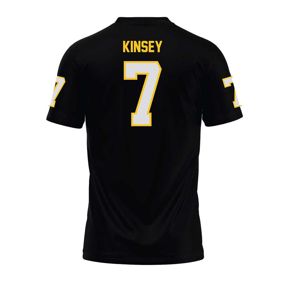 Idaho - NCAA Football : Aaron Kinsey - Black Premium Football Jersey-1