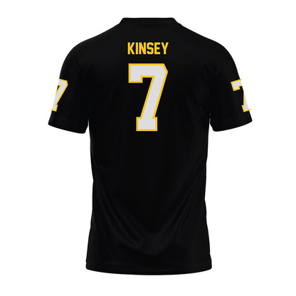 Idaho - NCAA Football : Aaron Kinsey - Black Premium Football Jersey-1
