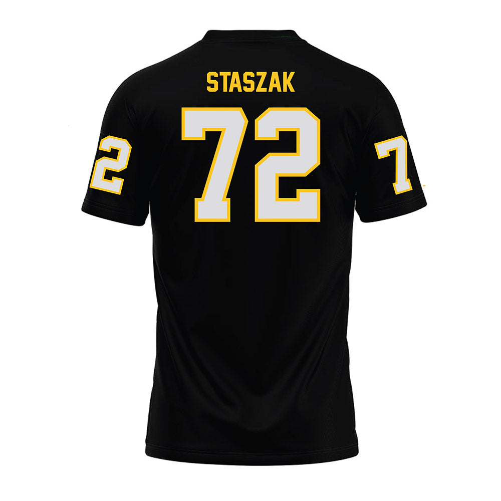 Idaho - NCAA Football : Gabriel Staszak - Black Premium Football Jersey-1