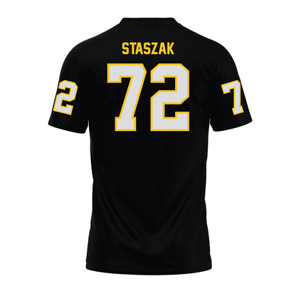 Idaho - NCAA Football : Gabriel Staszak - Black Premium Football Jersey-1
