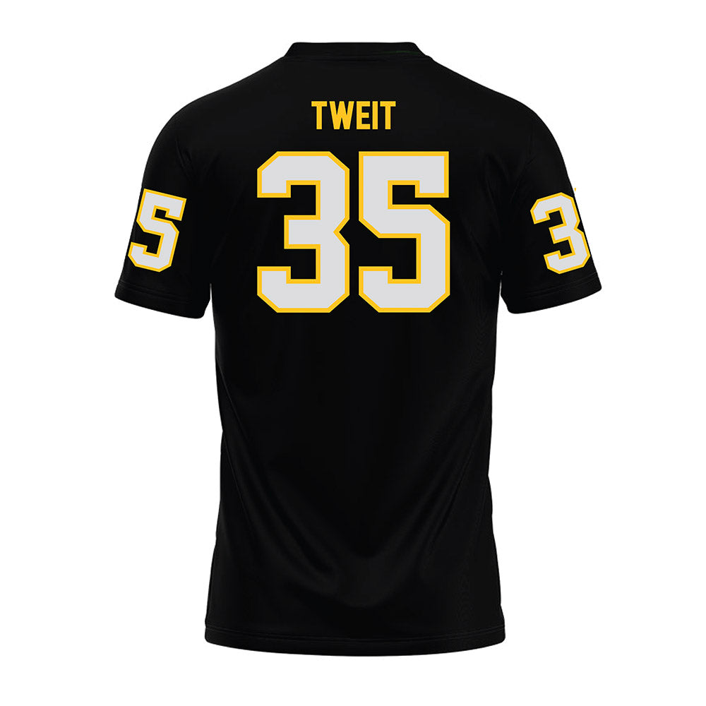 Idaho - NCAA Football : Nathan Tweit - Black Premium Football Jersey-1