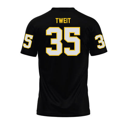 Idaho - NCAA Football : Nathan Tweit - Black Premium Football Jersey-1
