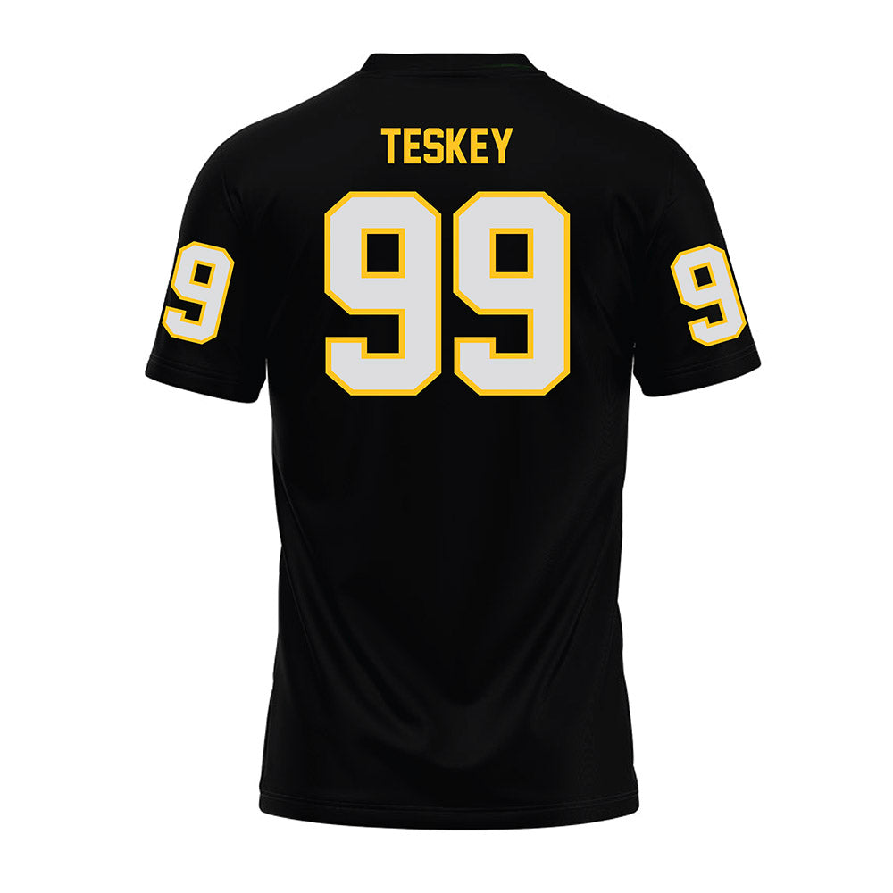 Idaho - NCAA Football : Luke Teskey - Black Premium Football Jersey-1